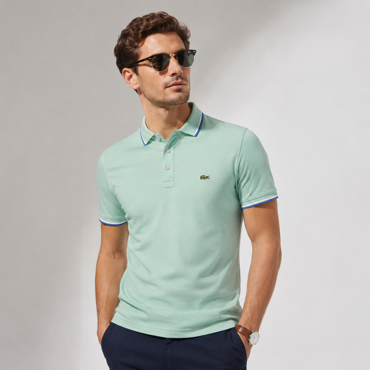 Polo Premium Homme — Coupe Moderne & Respirant