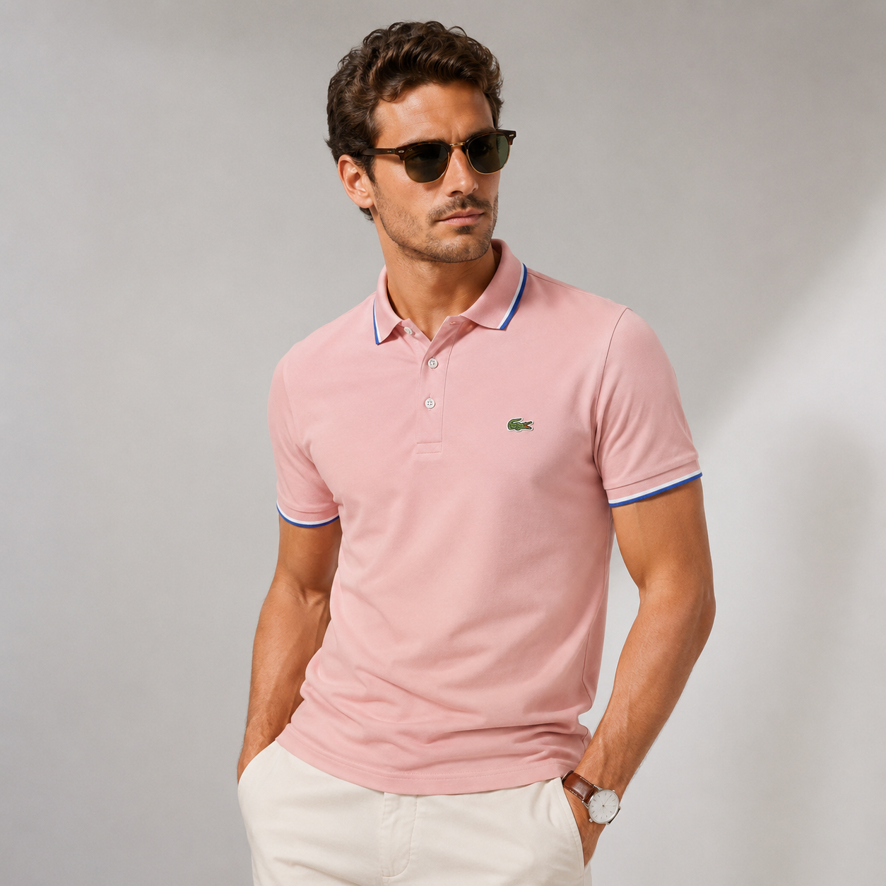 Polo Premium Homme — Coupe Moderne & Respirant
