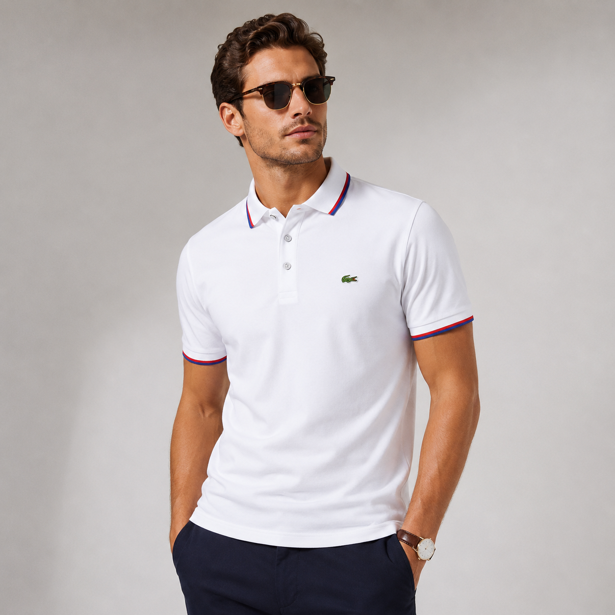 Polo Premium Homme — Coupe Moderne & Respirant