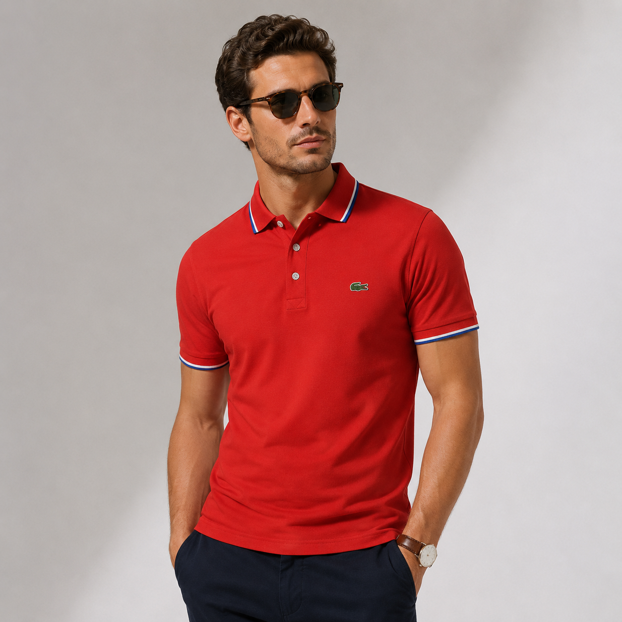 Polo Premium Homme — Coupe Moderne & Respirant