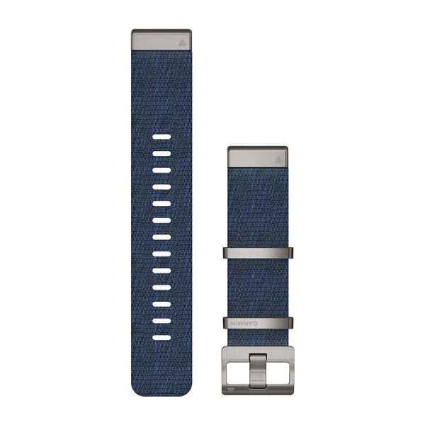 Garmin QuickFit 22mm Jacquard-weave Nylon Strap – Indigo 010-12738-02