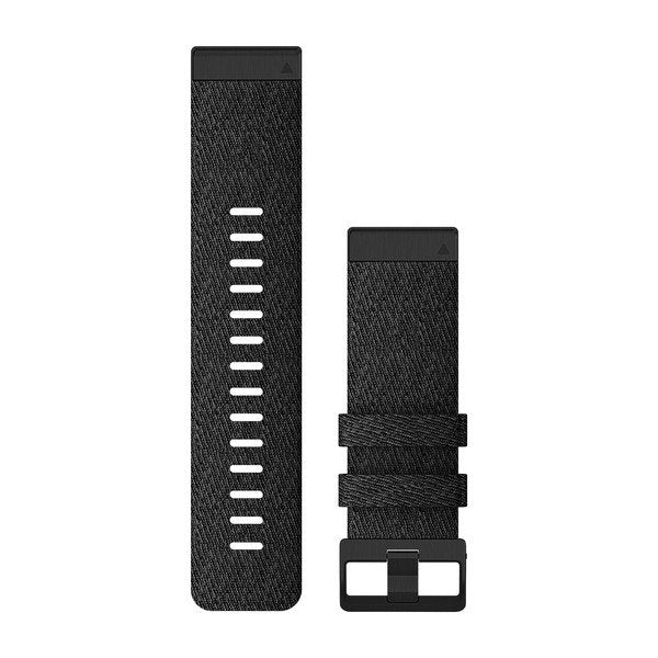 Garmin QuickFit 26mm Strap, Heathered Black Nylon 010-12864-07