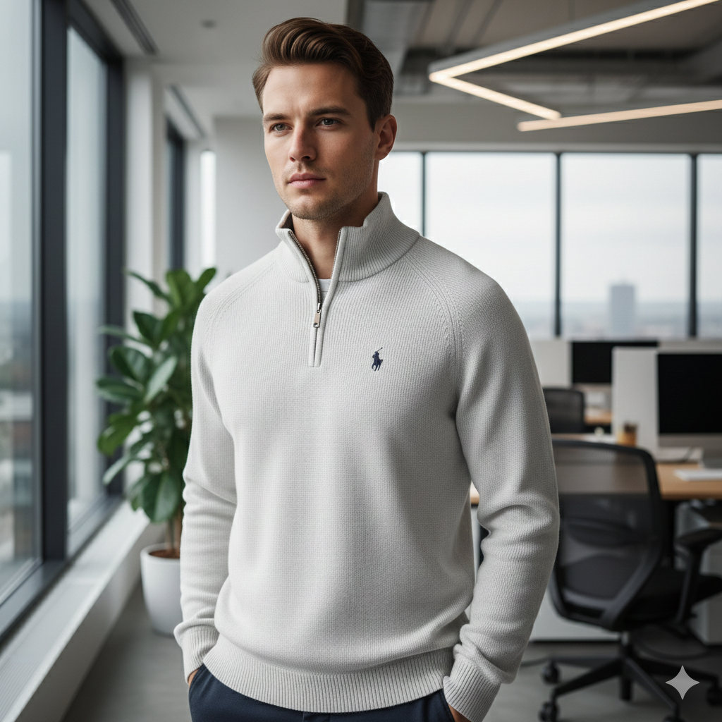 Rаlрһ Lаυгеn - Pull Demi-Zippé - Exclusive Homme