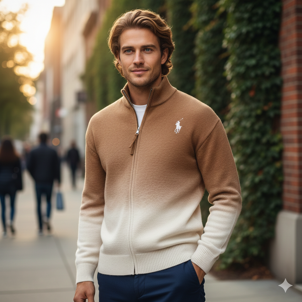 Rаⅼрh Ꮮаurеn - Pull Zippé - Homme