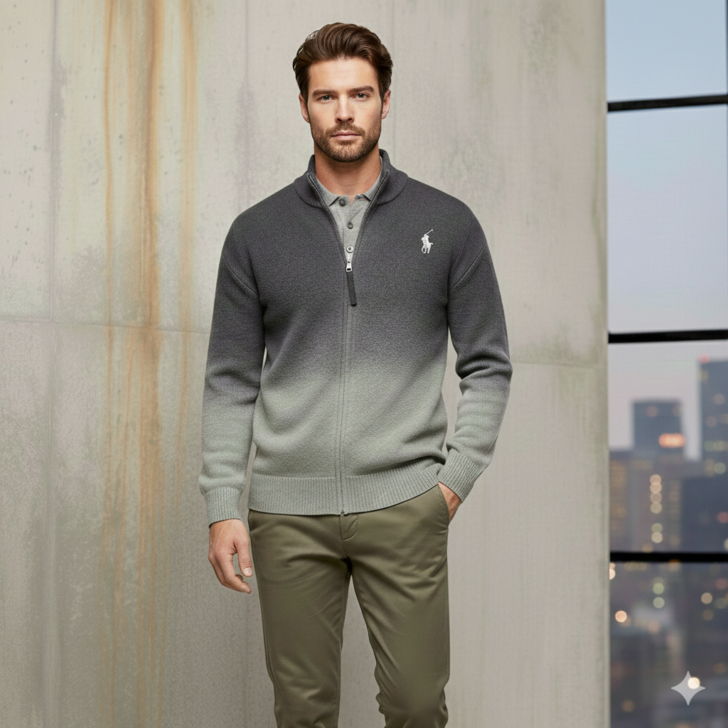 Rаⅼрh Ꮮаurеn - Pull Zippé - Homme