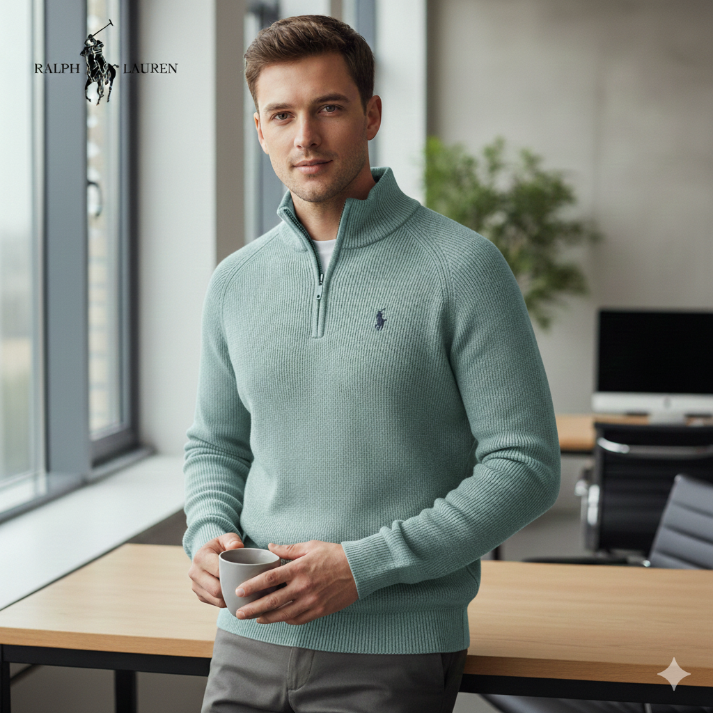 Rаlрһ Lаυгеn - Pull Demi-Zippé - Exclusive Homme