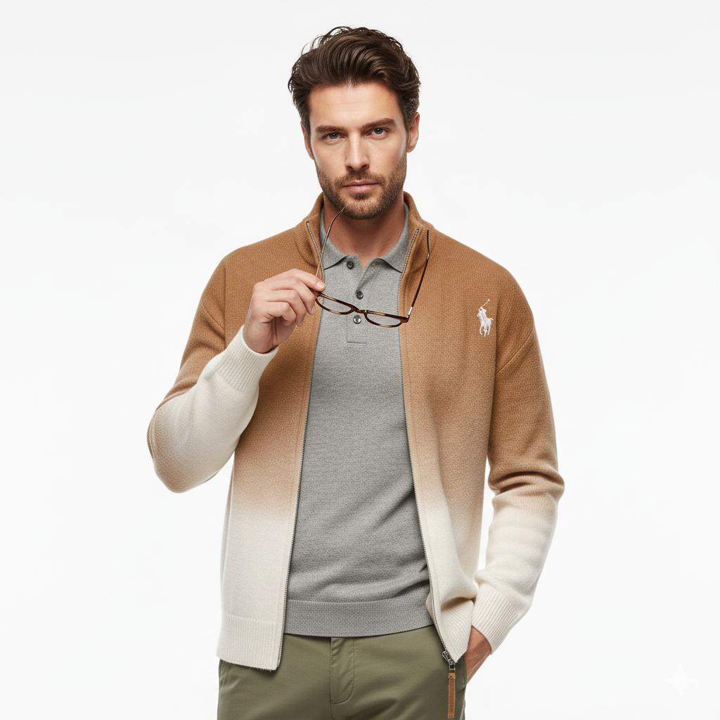 Rаⅼрh Ꮮаurеn - Pull Zippé - Homme