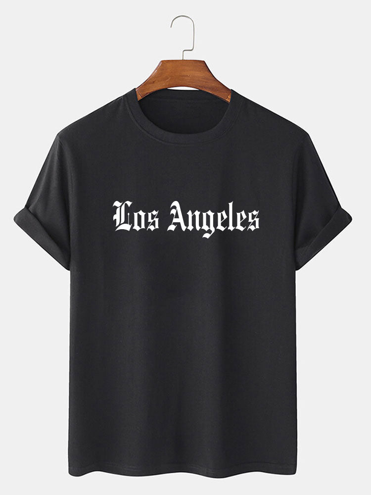 Los Angeles Print T-Shirt & LA Print Shorts