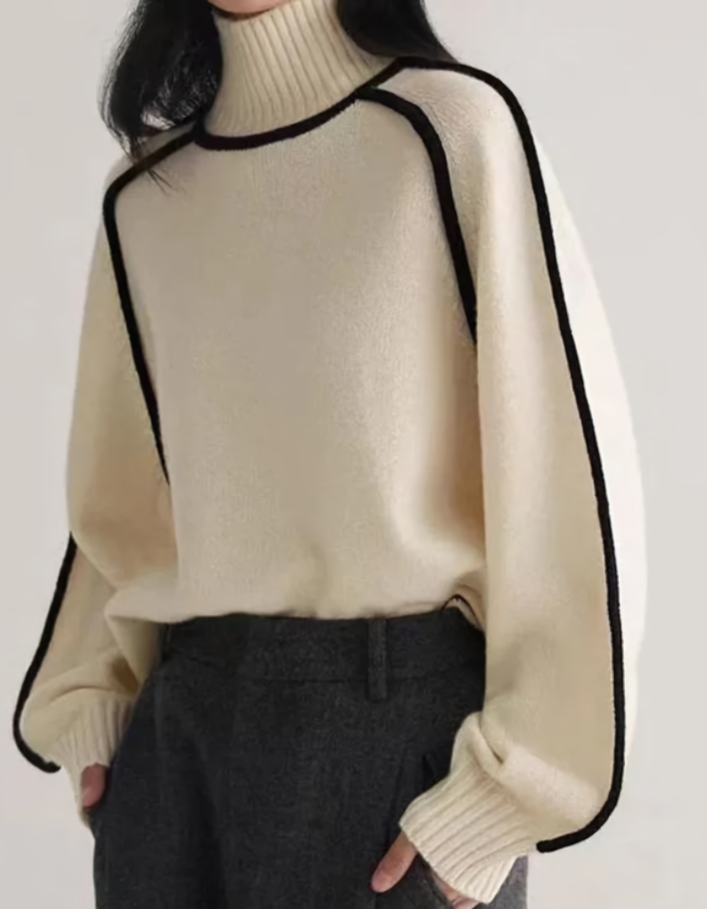 MAE | ELEGANT TURTLE NECK SWEATER