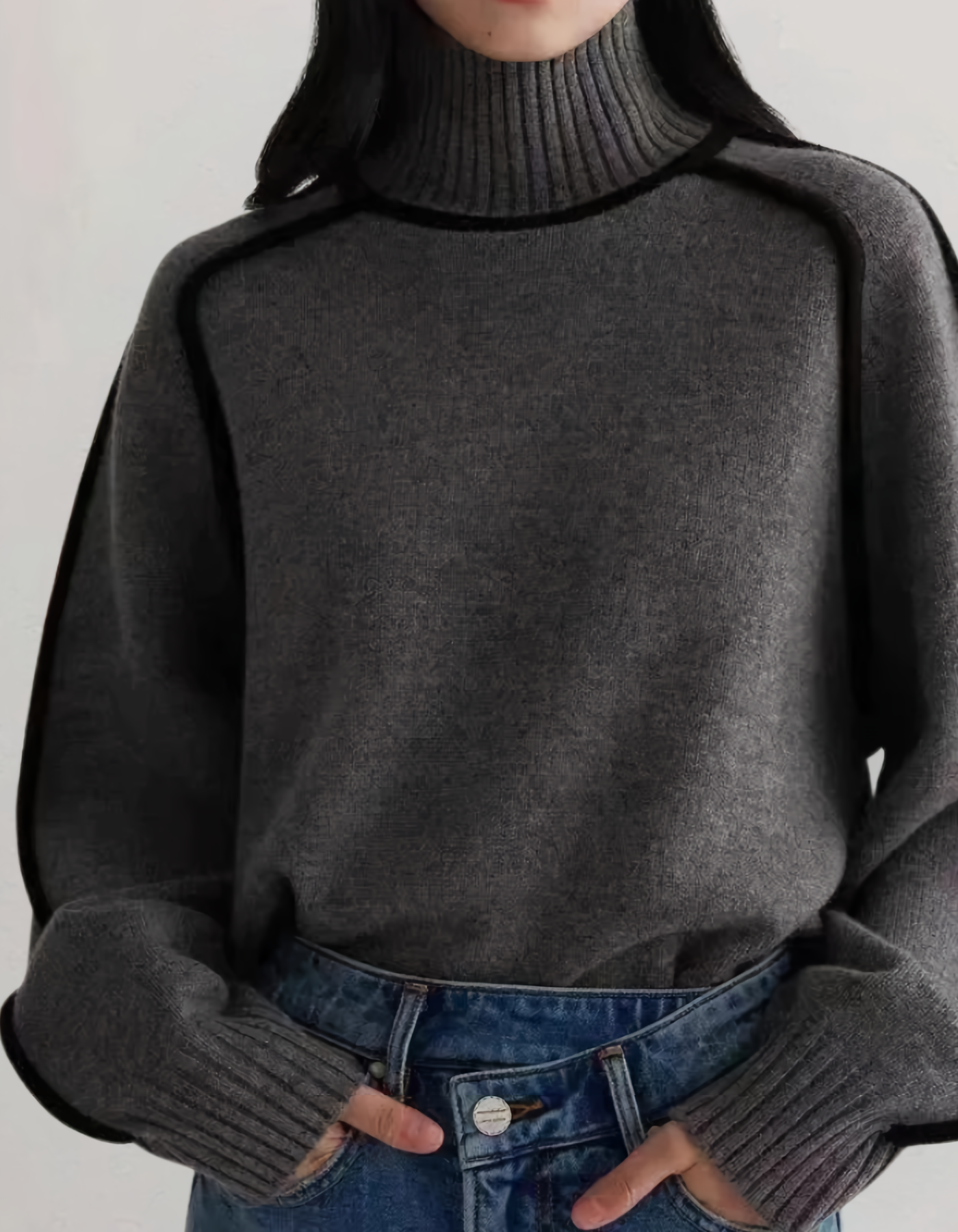 MAE | ELEGANT TURTLE NECK SWEATER