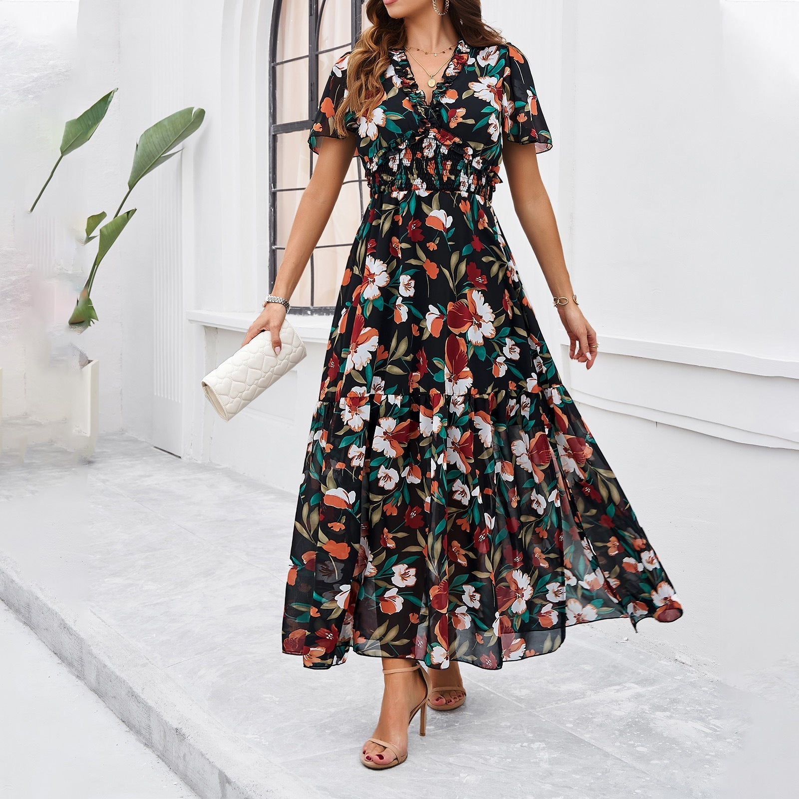 Casual Waist Dress