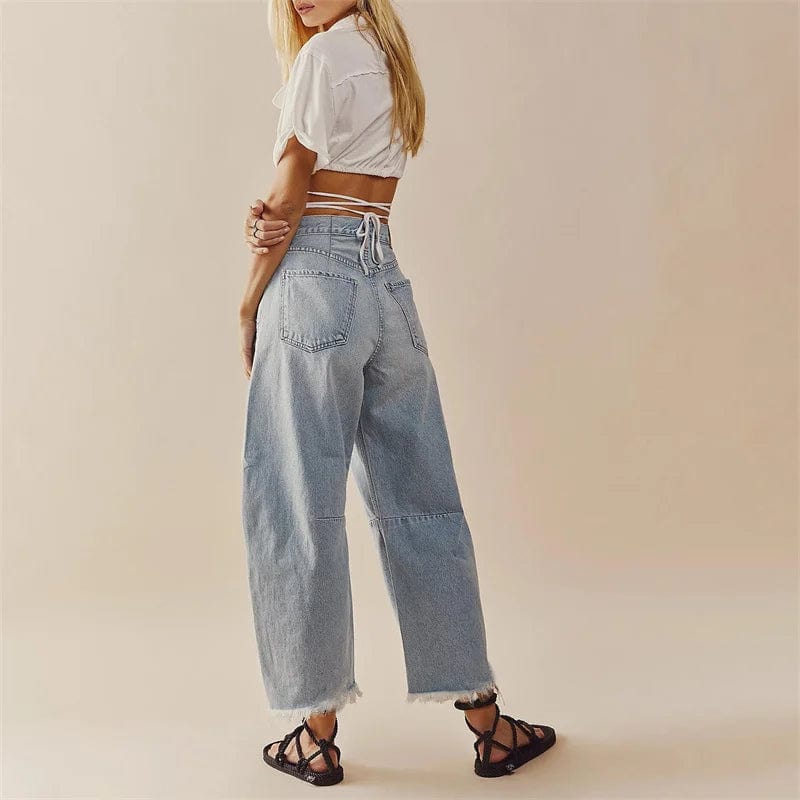 Lisa™ | High-waisted denim jeans