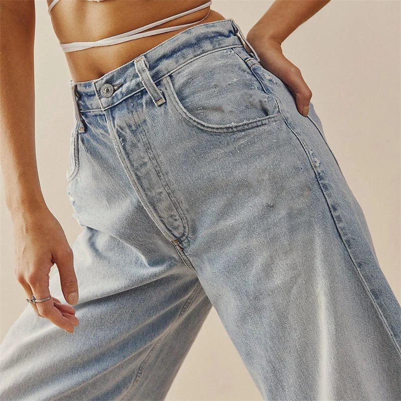 Lisa™ | High-waisted denim jeans