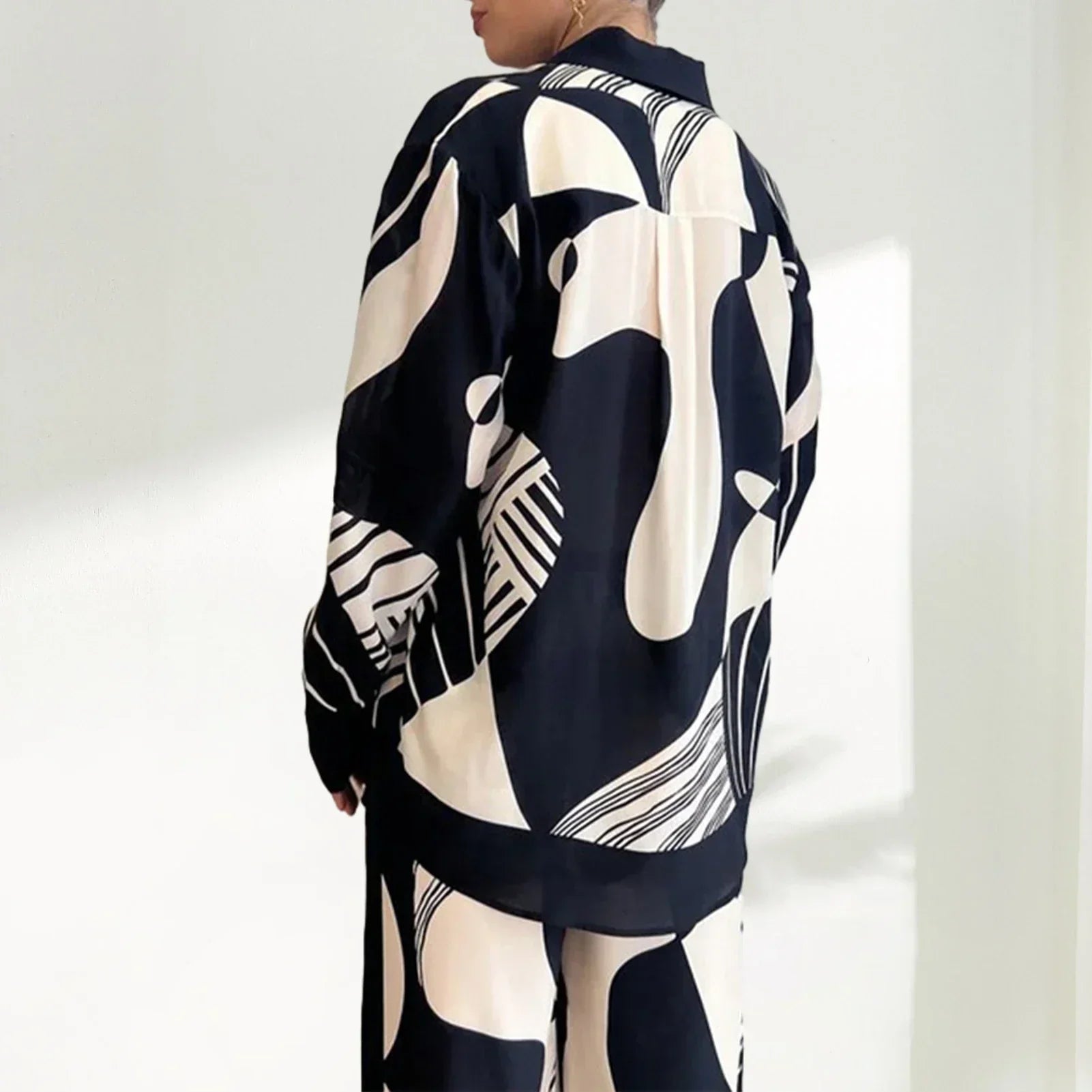 Galilea | Elegant pants and blouse set