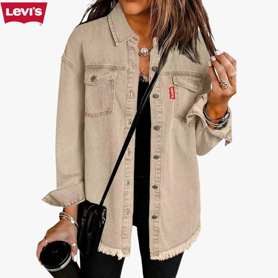 Lеⅴі'ѕ  - Veste chemise en jean oversize - Femme