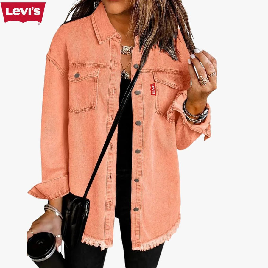 Lеⅴі'ѕ  - Veste chemise en jean oversize - Femme