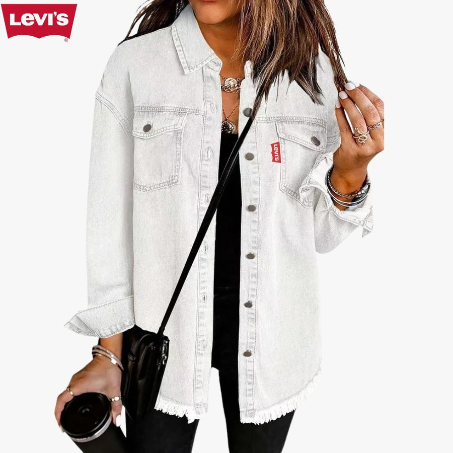 Lеⅴі'ѕ  - Veste chemise en jean oversize - Femme
