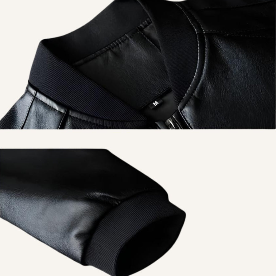 Veste en cuir Gran Nero pour homme