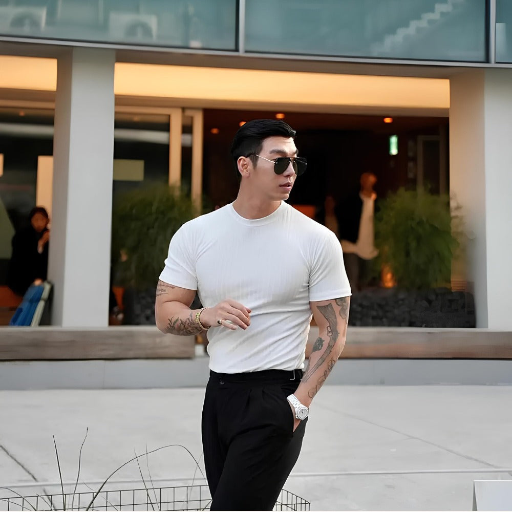 T-shirt Dalphin Slim Fit pour homme