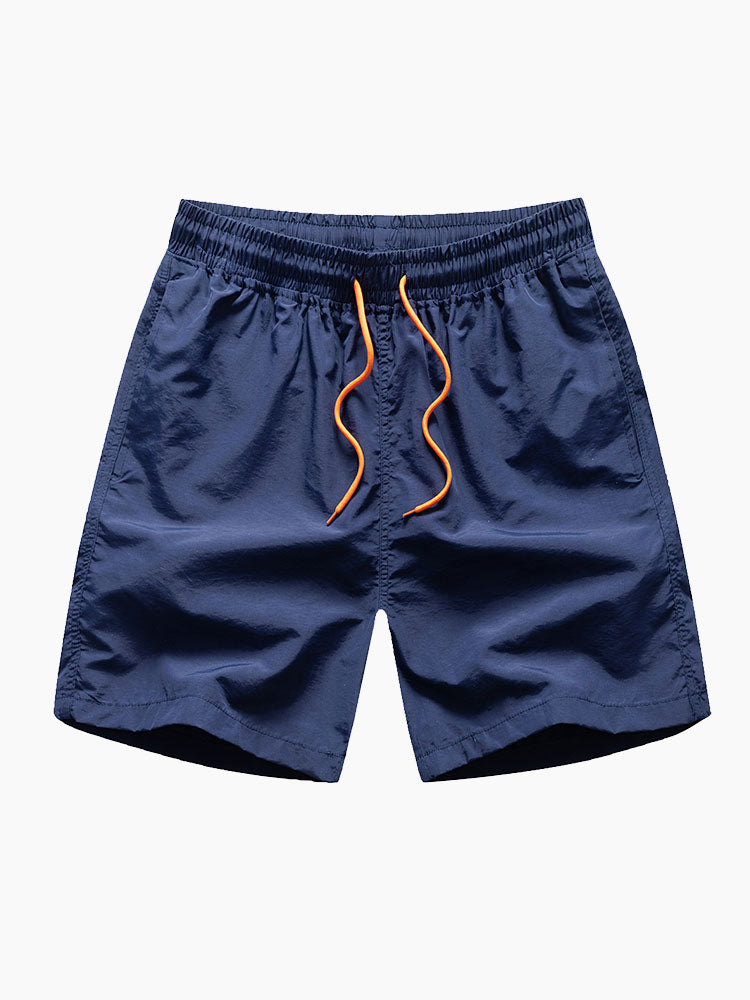 California Palm Tree Print Cotton T-Shirt & Swim Shorts