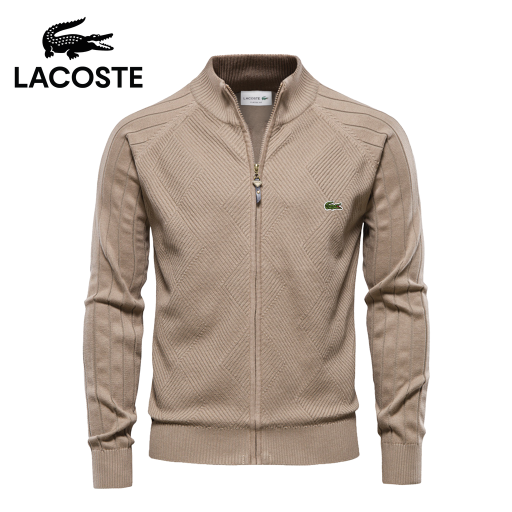 Pull Zippé Texturé LC Homme