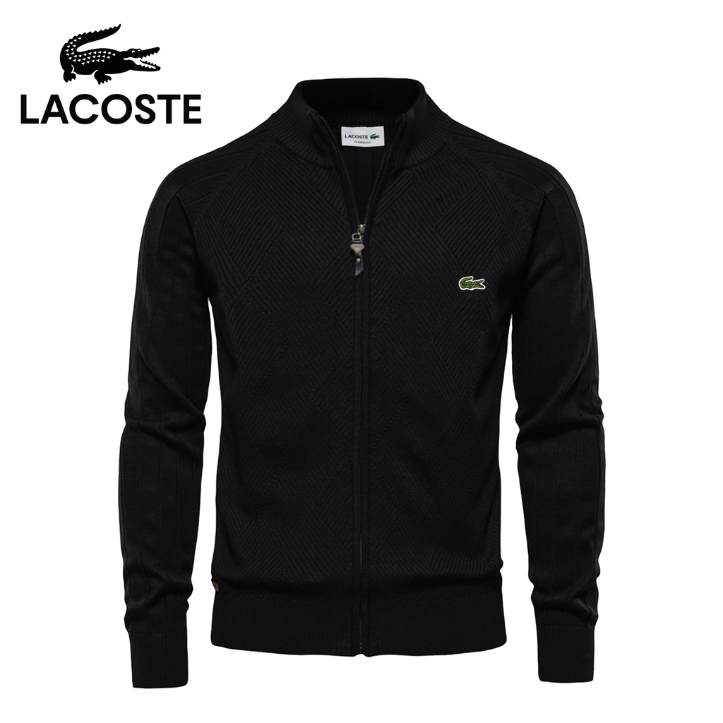 Pull Zippé Texturé LC Homme