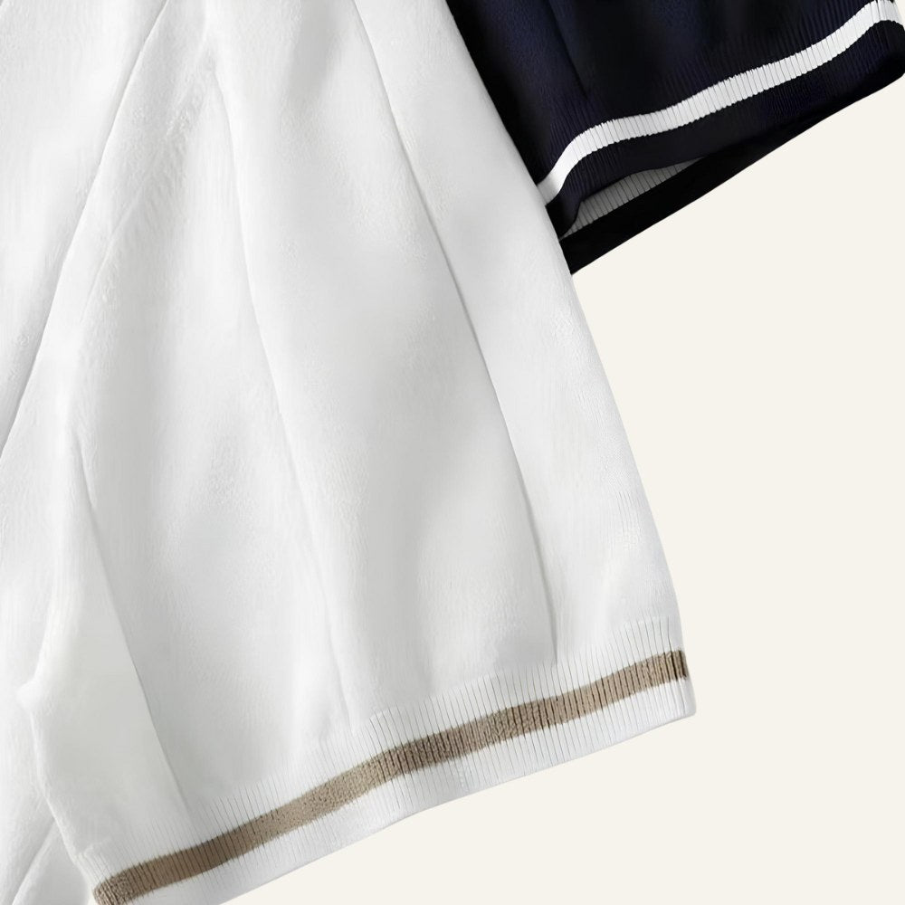 Polo Valence demi-zip pour homme