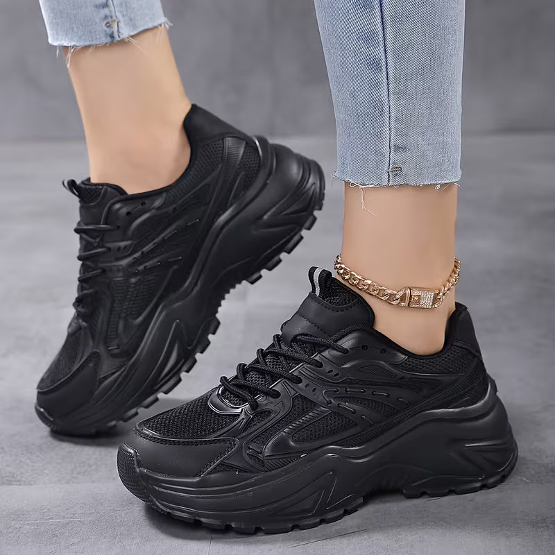 Sneakers Casual — Semelle Épaisse & Antidérapantes / Confort Quotidien