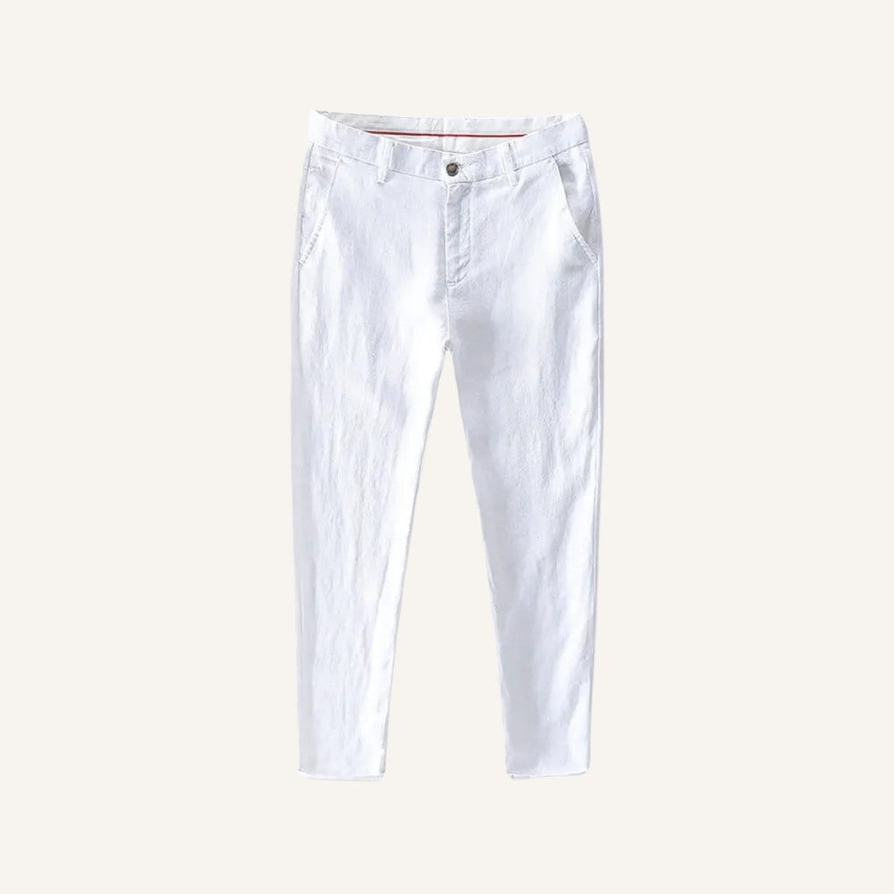 Pantalon Bianco en lin pour homme