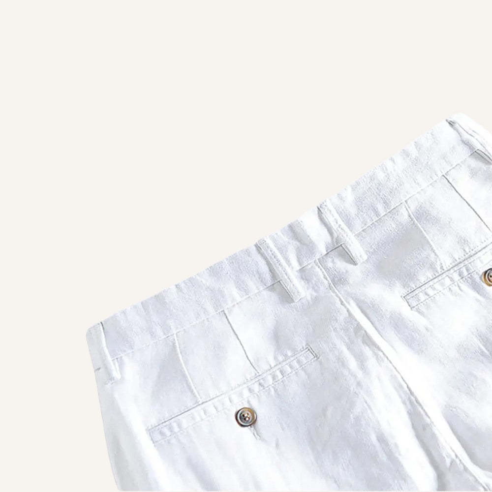 Pantalon Bianco en lin pour homme