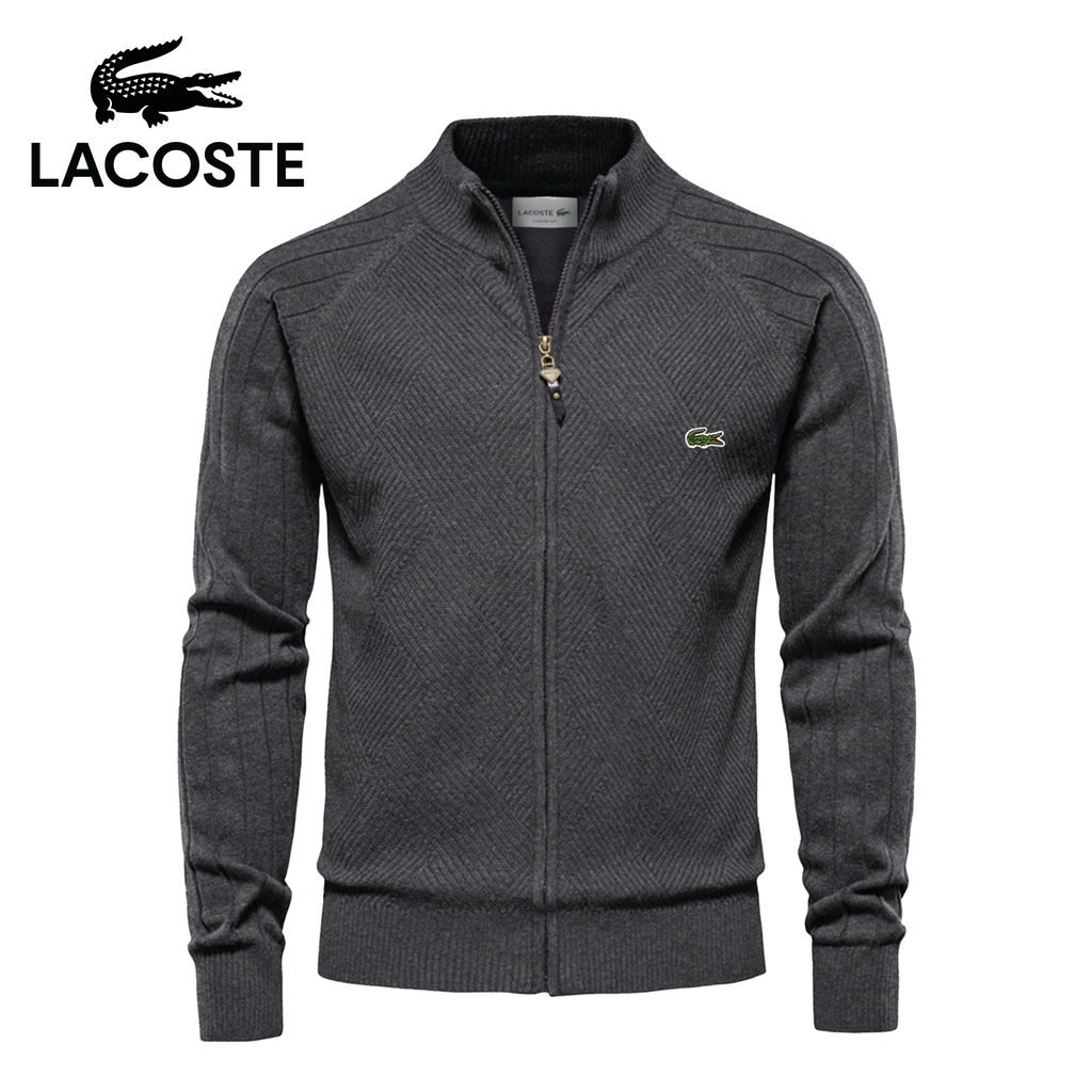 Pull Zippé Texturé LC Homme