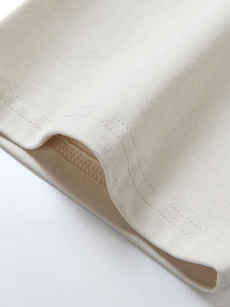 Florida Palm Tree Print Heavy Weight Oversize T-Shirt & Twill Jacquard Shorts