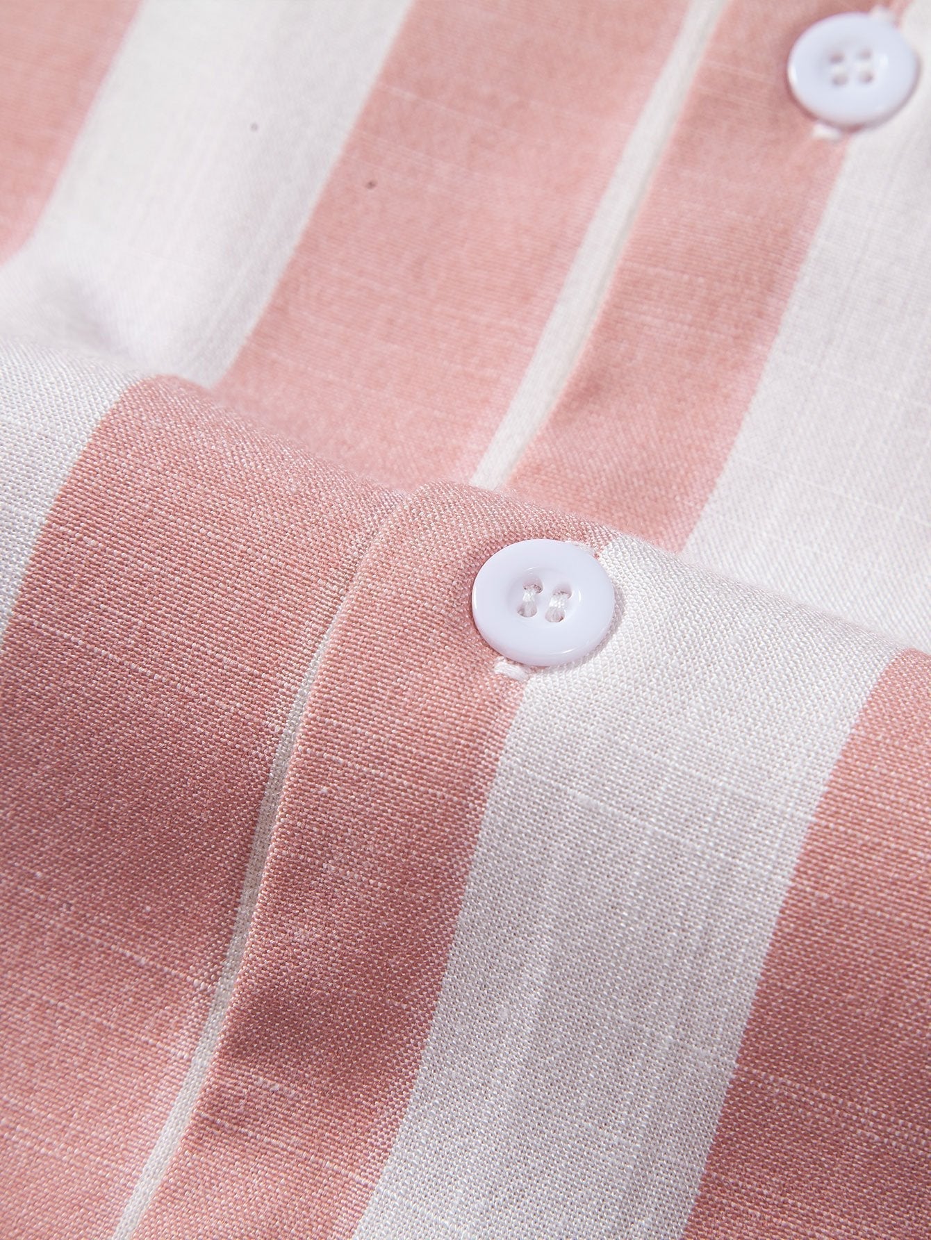 Striped Cuban Collar Shirt & Swim Shorts