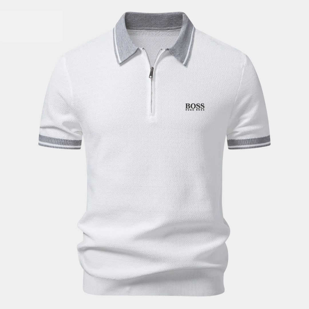 Polo Demi-Zippé - Homme