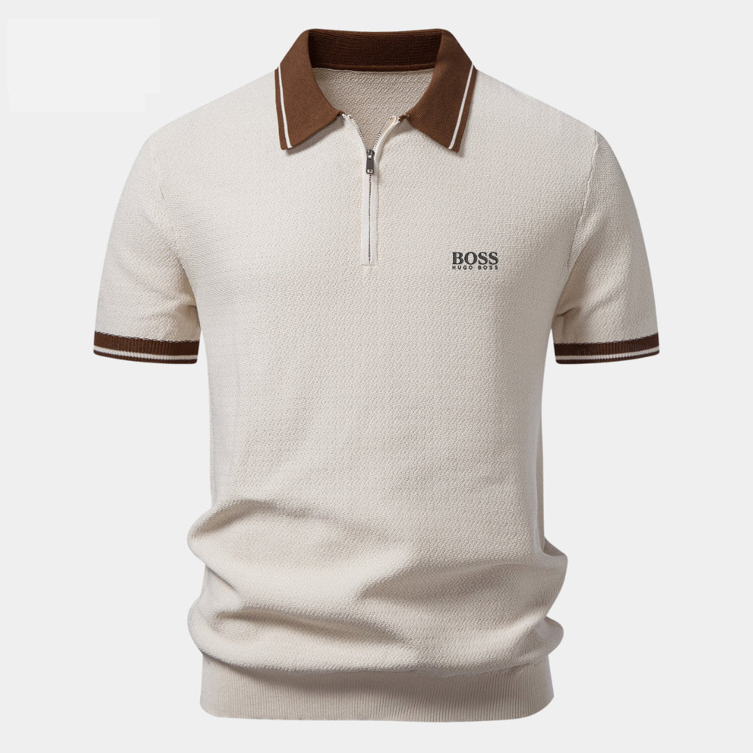 Polo Demi-Zippé - Homme