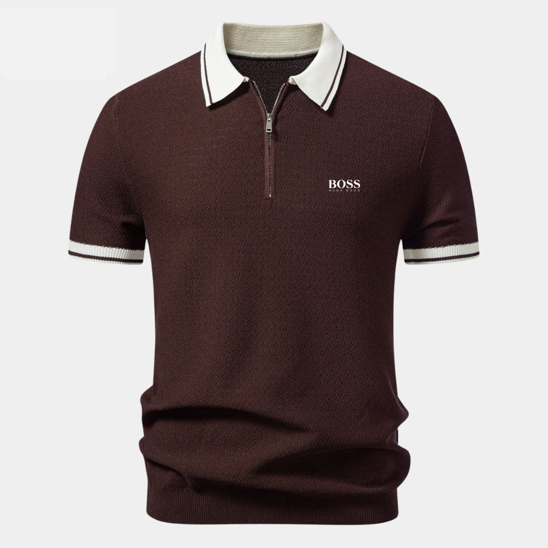 Polo Demi-Zippé - Homme
