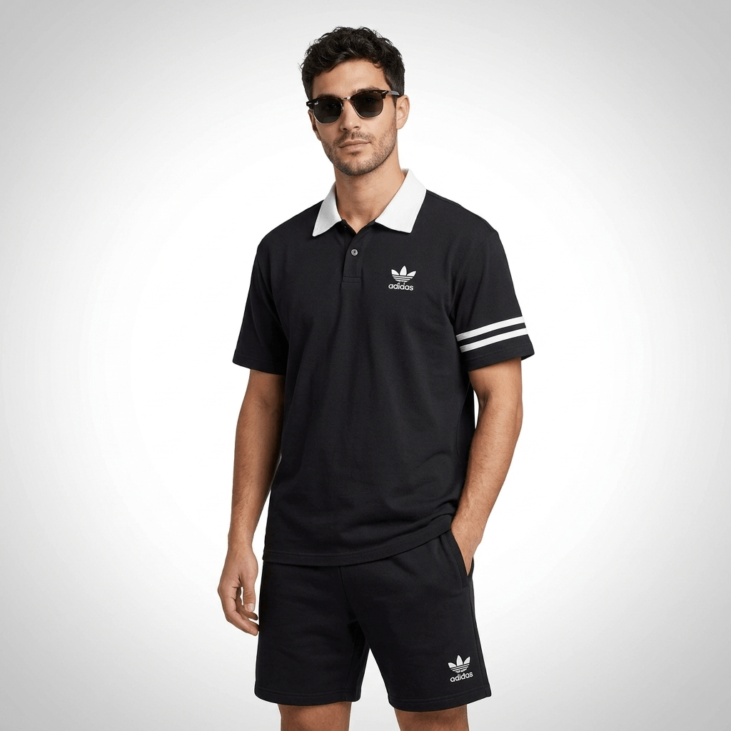 Ensemble Αdіԁаѕ - Polo et Short en Coton