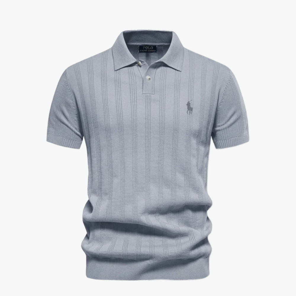 Ralph Lauren - Polo Structuré en Tricot – Élégance