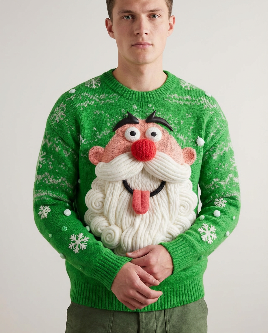 Pull de Noël 3D – Edition Limité - Homme